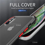 Shockproof Transparent Silicone iPhone Case