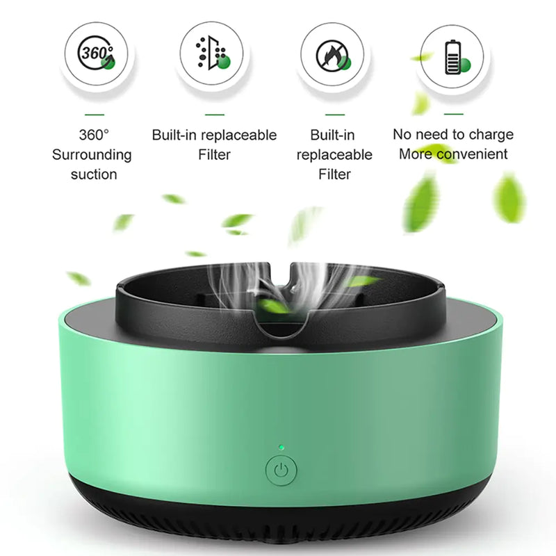 Odour Air Purifier Ashtray