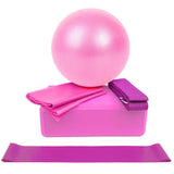 Yoga Ball & Blocks Set