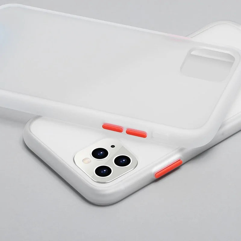 Shockproof Transparent Silicone iPhone Case