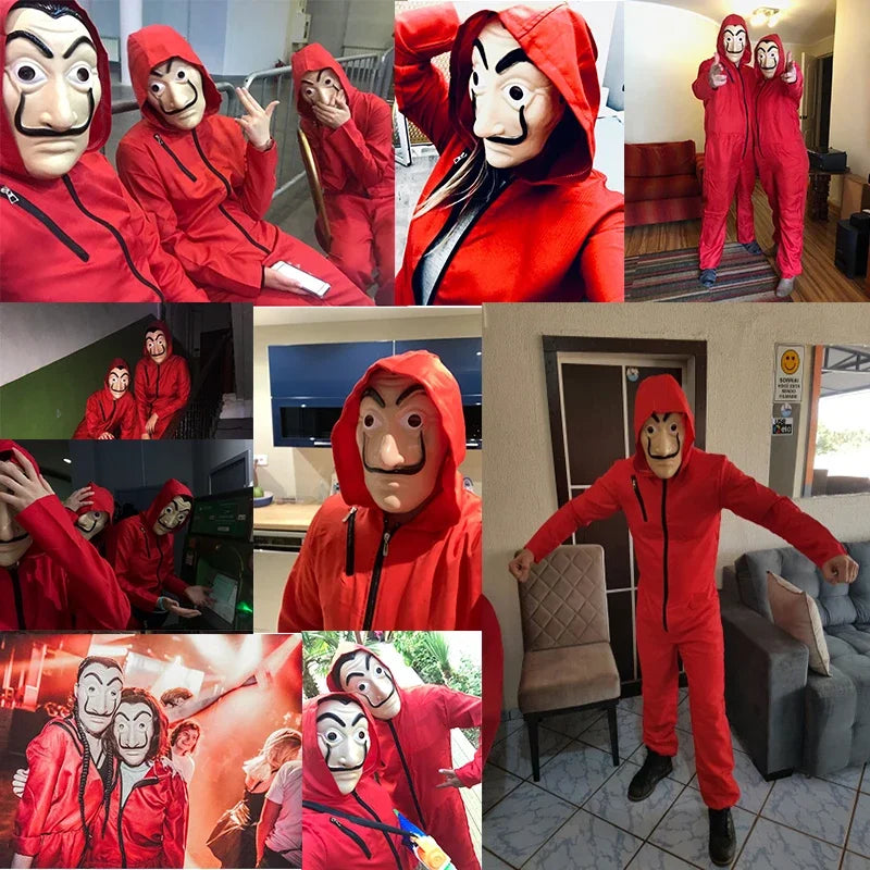 Money Heist Cosplay Costume