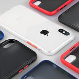 Shockproof Transparent Silicone iPhone Case