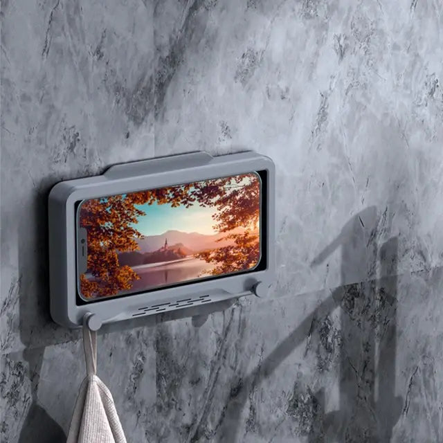 AquaGrip Waterproof Bathroom Phone Holder