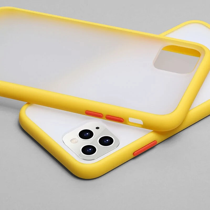 Shockproof Transparent Silicone iPhone Case