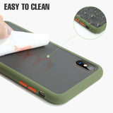 Shockproof Transparent Silicone iPhone Case